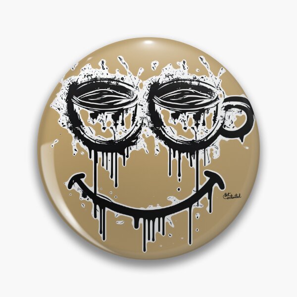 Item preview, XD Smiley Coffee Lover | Espresso Cappucino Cold Drip Moccachino Macciato Latte Graffiti Art Coffee is Life designed and sold by GetContented.