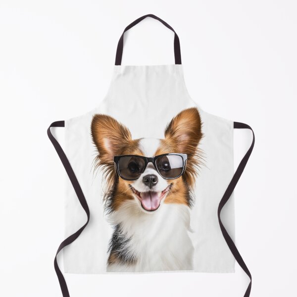 Item preview, Funny cool Papillon Dog wearing sunglasses designed and sold by LazyOwlStore.