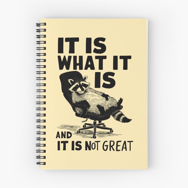 Item preview, Raccoon not having a great day designed and sold by NookMerch97 .