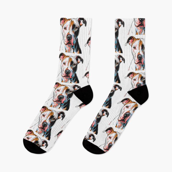 Item preview, Modern Art Pitbull Terrier Design – Bold and Expressive designed and sold by Fredster1966.