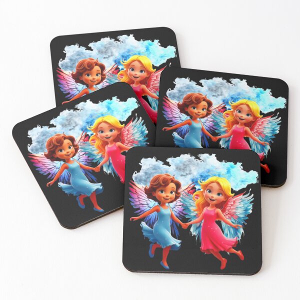 Item preview, Cheerful Angel Friends Having Fun designed and sold by DivineHaven.