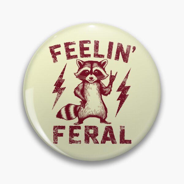Item preview, Feeling Feral Raccoon Rock designed and sold by nookmerch97.