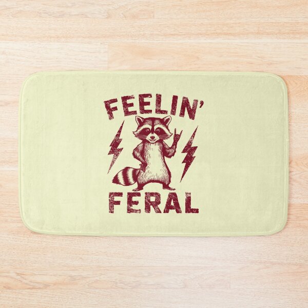 Item preview, Feeling Feral Raccoon Rock designed and sold by nookmerch97.