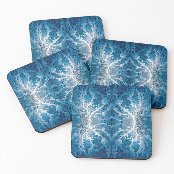 Item preview, Sacred Cosmic Flow - Blue Silver Symmetry designed and sold by Vintage Works.