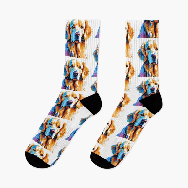Item preview, Modern Art Golden Retriever Design – Vibrant and Heartwarming designed and sold by Fredster1966.