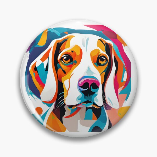 Item preview, Modern Art Beagle Design – Vibrant and Playful designed and sold by Fredster1966.