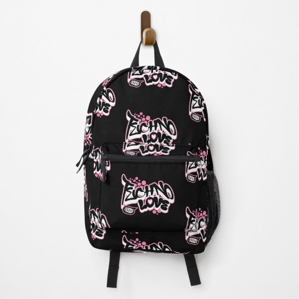 Item preview, TECHNO - Love Graffiti Dreams (white/pink) designed and sold by Discothreadz.
