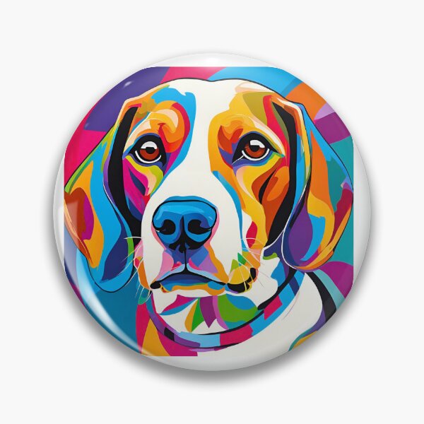 Item preview, Modern Art Beagle Design – Playful and Vibrant designed and sold by Fredster1966.
