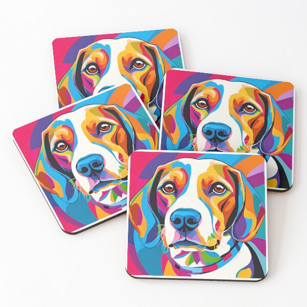 Item preview, Modern Art Beagle Design – Playful and Vibrant designed and sold by Fredster1966.
