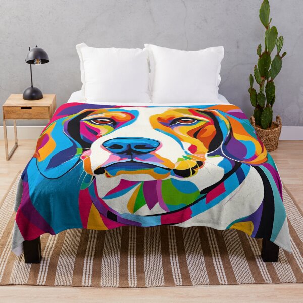 Item preview, Modern Art Beagle Design – Playful and Vibrant designed and sold by Fredster1966.
