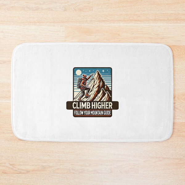 Item preview, Climb Higer Follow Your Mountain Guide Adventure designed and sold by Be-Adventurous.
