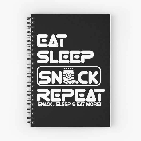 Item preview, Snackie Life: Eat, Sleep, Repeat  designed and sold by Eksama Design.