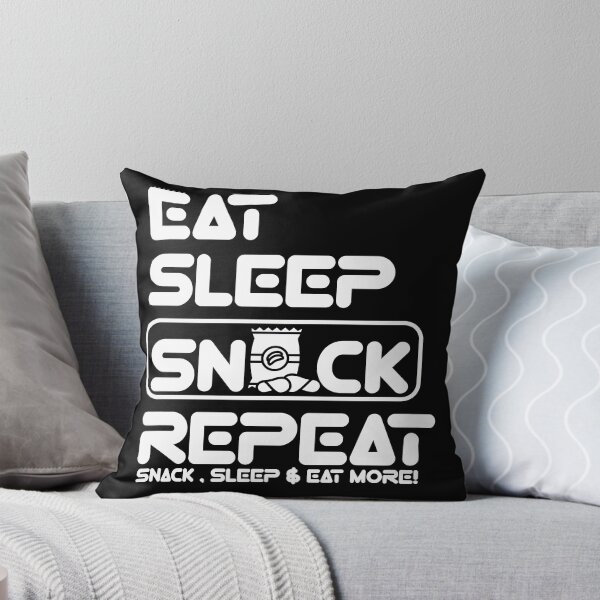 Item preview, Snackie Life: Eat, Sleep, Repeat  designed and sold by Eksama Design.