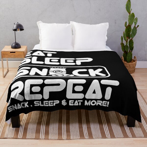 Item preview, Snackie Life: Eat, Sleep, Repeat  designed and sold by Eksama Design.