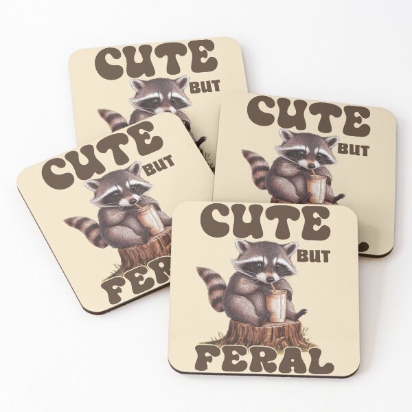 Item preview, Cute but feral designed and sold by NookMerch97 .