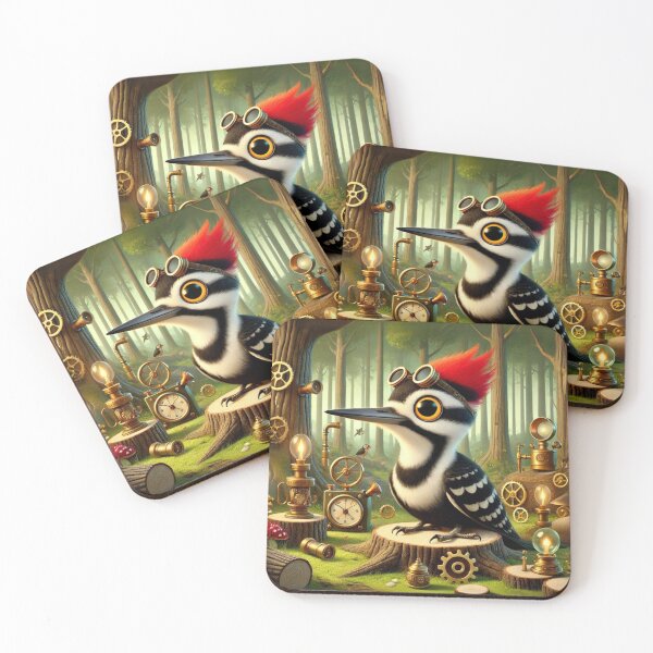 Item preview, Steampunk Pileated Woodpecker designed and sold by Sillytoe.