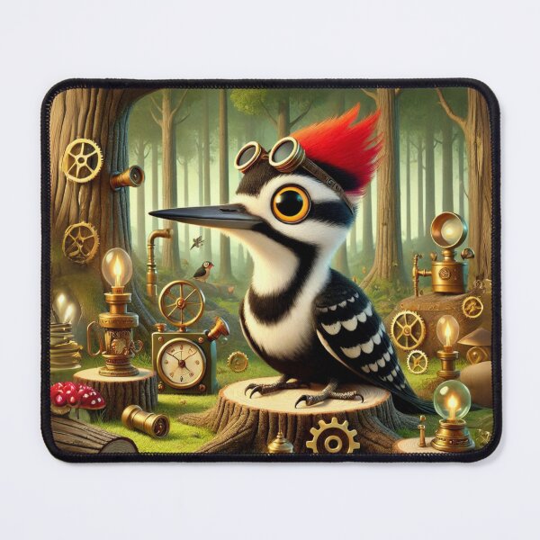 Item preview, Steampunk Pileated Woodpecker designed and sold by Sillytoe.