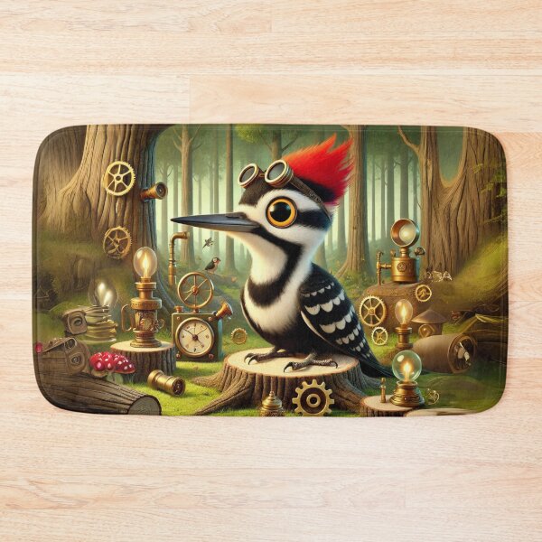 Item preview, Steampunk Pileated Woodpecker designed and sold by Sillytoe.