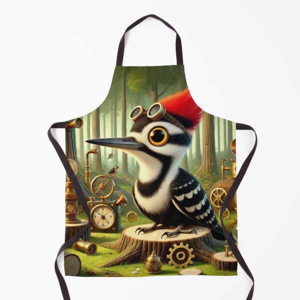 Item preview, Steampunk Pileated Woodpecker designed and sold by Sillytoe.