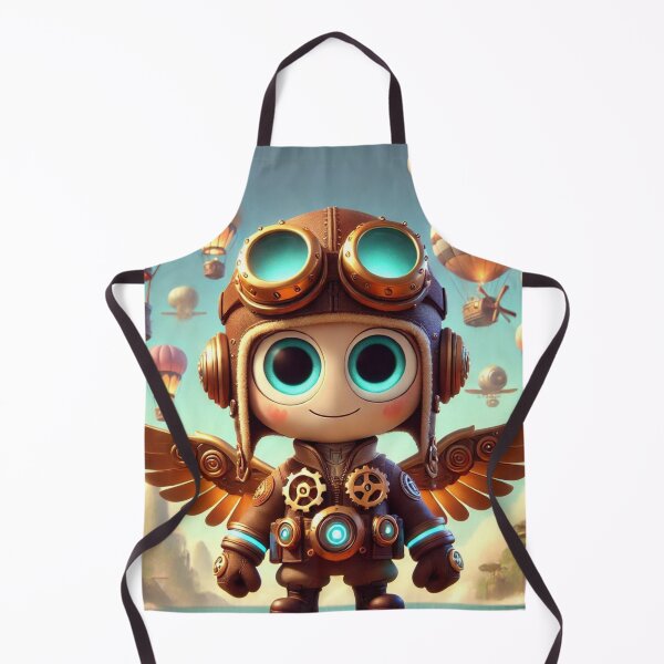 Aperçu de l'œuvre Pilote Steampunk créée et vendue par Sillytoe.