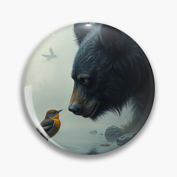 Item preview, Black Bear, Pool and Robin designed and sold by Skye Ryan-Evans.
