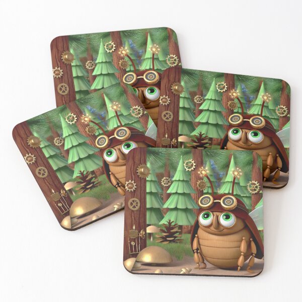 Item preview, Steampunk Pine Beetle designed and sold by Sillytoe.