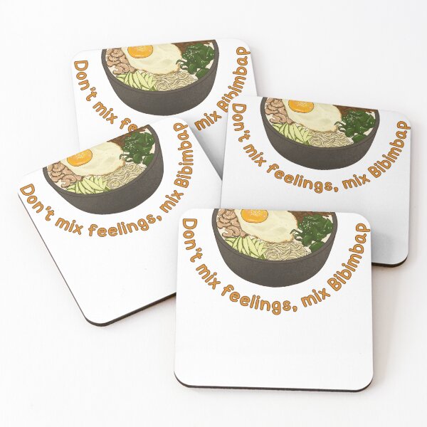 Artikelvorschau, Koreanisch-Liebhaber, Liebhaber koreanischen Essens, koreanisches Geschenk, koreanischer Feinschmecker, Don't mix feeling mix bibimbap, BIbimpap entworfen und verkauft von SunAndJune.