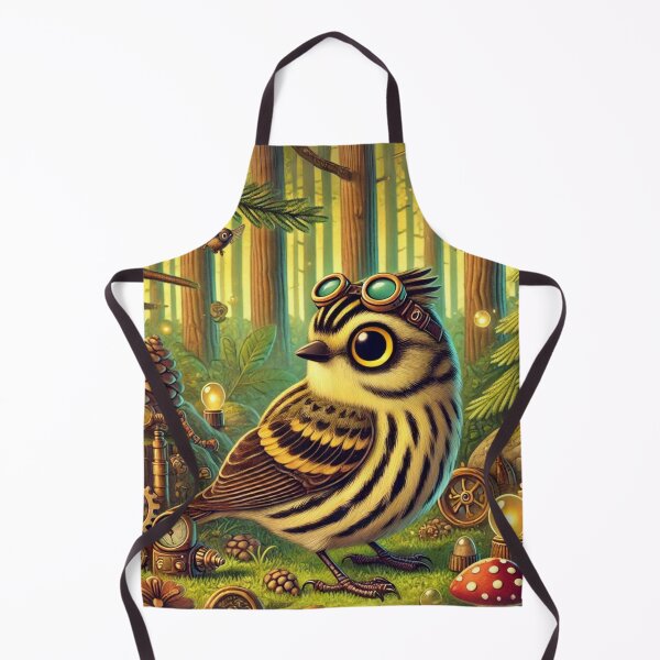 Item preview, Steampunk Pine Siskin designed and sold by Sillytoe.