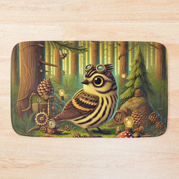 Item preview, Steampunk Pine Siskin designed and sold by Sillytoe.