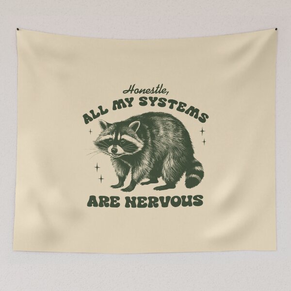 Item preview, All my systems are nervous  designed and sold by nookmerch97.