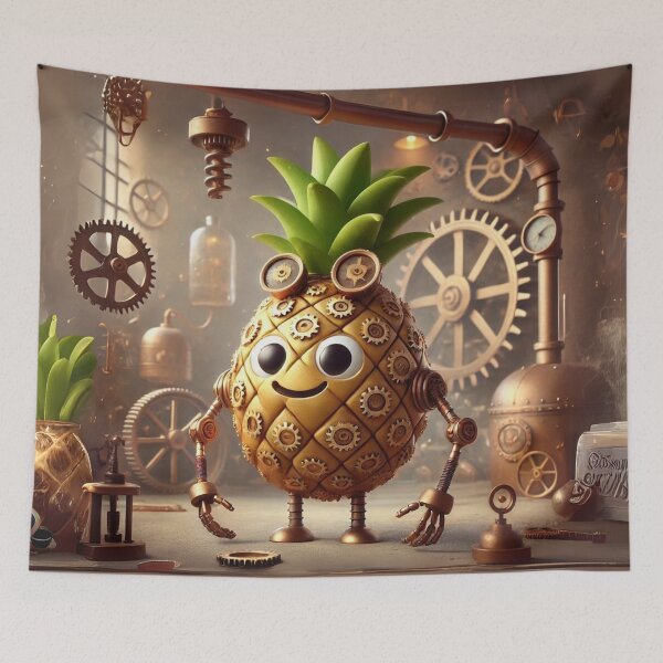 Item preview, Steampunk Pineapple designed and sold by Sillytoe.