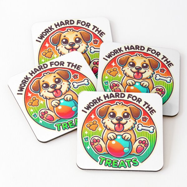 Item preview, Dog Treat Sticker - Doggie Snack Lover designed and sold by Artticadesigns.