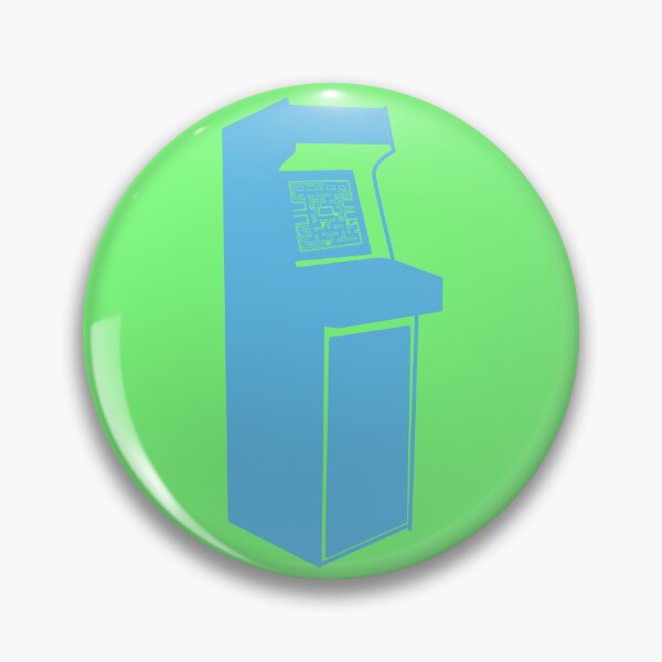 Item preview, Retro Arcade Machine - Blue designed and sold by Fun Funky Designs.