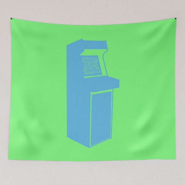 Item preview, Retro Arcade Machine - Blue designed and sold by Fun Funky Designs.