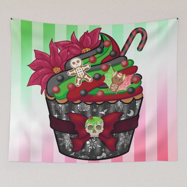 Item preview, Hexmas Cupcake designed and sold by Miss Lunaria.