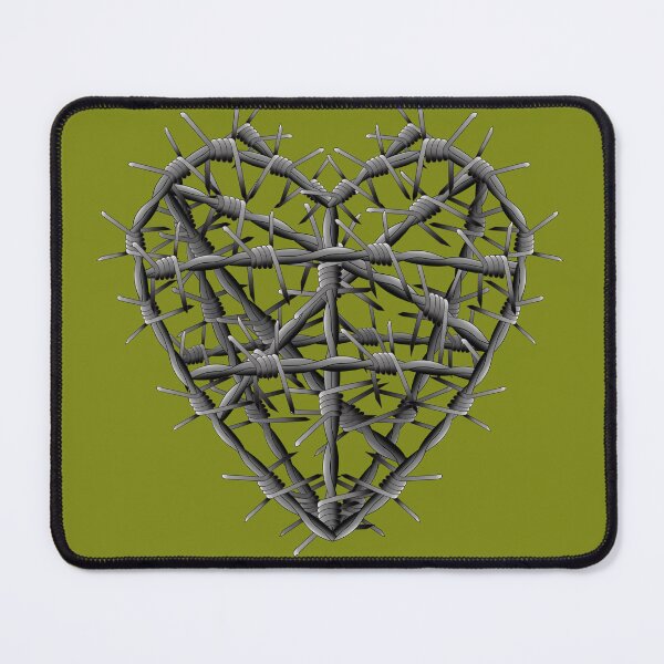 Item preview, Barbed Wire Heart - No Background Colour designed and sold by joanstratton.