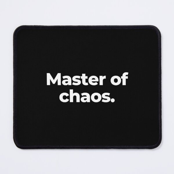 Item preview, Master of chaos. designed and sold by MuzamilAhmed.