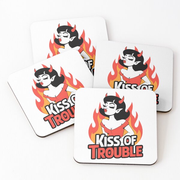 Item preview, kiss of trouble designed and sold by rajdigitalarts.