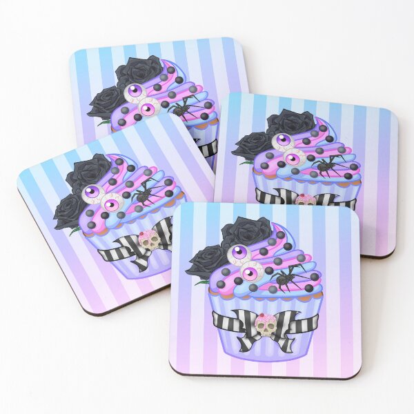 Item preview, Pastel Goth Cupcake designed and sold by Miss Lunaria.