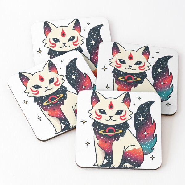 Item preview, Galactic Yokai Cat: Infinite Universal Fur designed and sold by Yokai-Infinity.