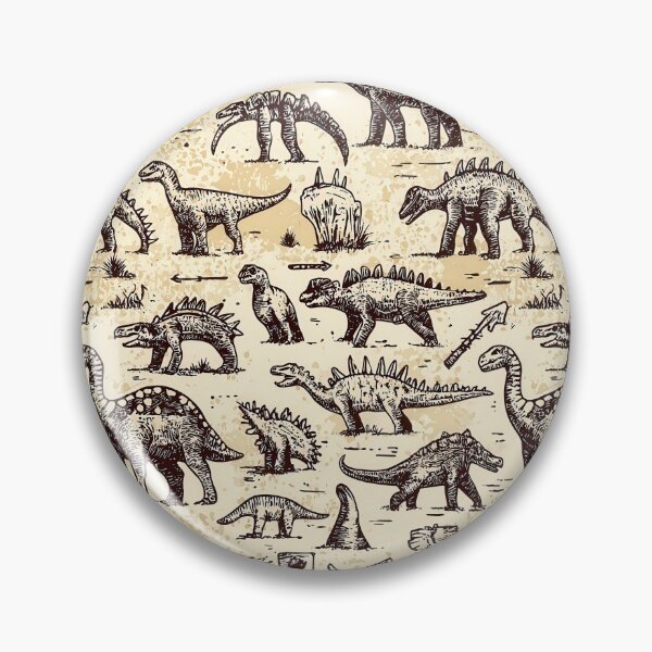 Item preview, Dinosaur silhouettes on textured vintage backdrops designed and sold by Piotrek0001.
