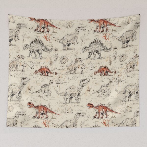Item preview, Stunning prehistoric themes with creative patterns designed and sold by Piotrek0001.