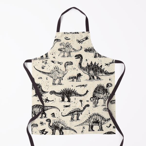 Item preview, Artistic dinosaur prints in warm earthy shades designed and sold by Piotrek0001.