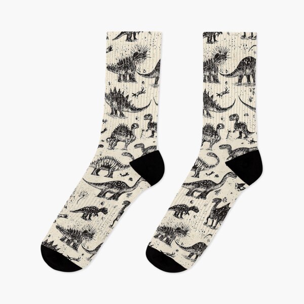 Item preview, Artistic dinosaur prints in warm earthy shades designed and sold by Piotrek0001.