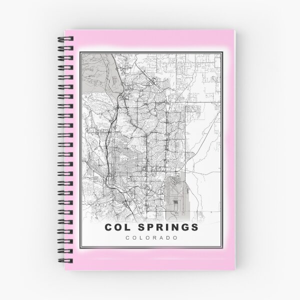 Item preview, Minimalist Colorado Springs Map designed and sold by Tamas Das.
