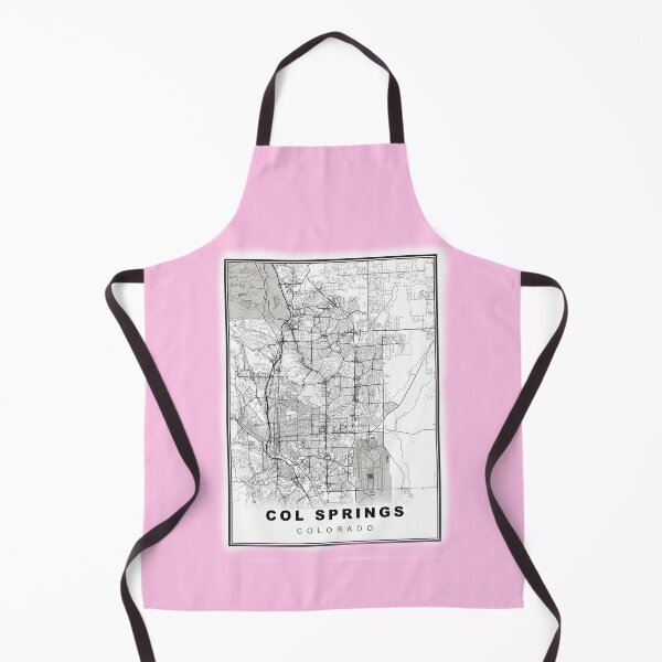 Item preview, Minimalist Colorado Springs Map designed and sold by Tamas Das.