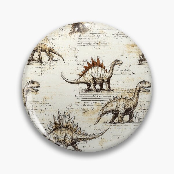 Item preview, Earth-toned dinosaur art with unique illustrations designed and sold by Piotrek0001.