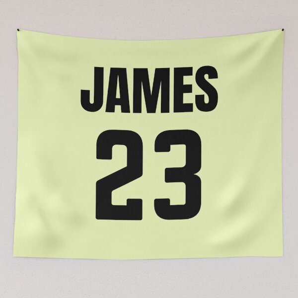 Item preview, Lebron James Jersey Number designed and sold by Cartoon Basketball.