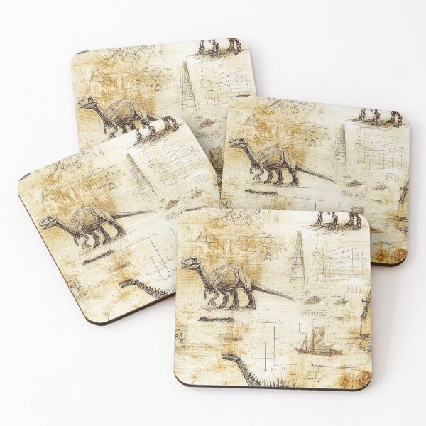 Item preview, Detailed dinosaur illustrations with bold graphic appeal designed and sold by Piotrek0001.