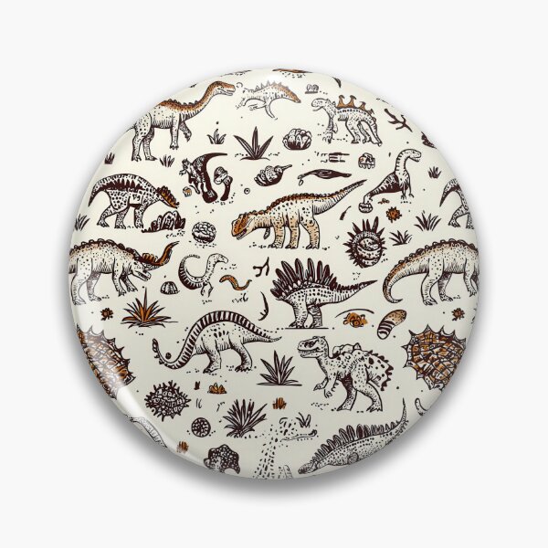 Item preview, Whimsical prehistoric creatures in eye-catching styles designed and sold by Piotrek0001.